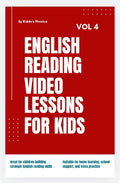 English Reading Video Lessons with Phonics for Kids – Vol. 4 (Copy)