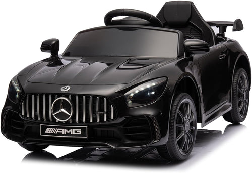 12V Licensed Mercedes Benz AMG GTR Kids Ride on Electric Car, Black